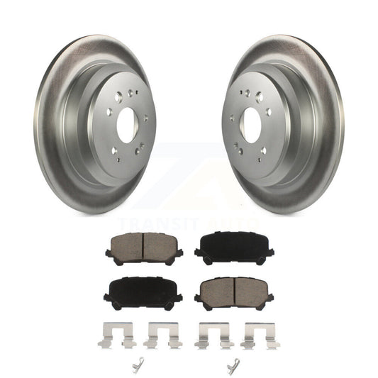 Coated Disc Rotors and Ceramic Brake Pads Kit-KGC-101880 - Kit.bestparts.ca