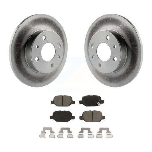 Coated Disc Rotors and Ceramic Brake Pads Kit-KGC-101882 - Kit.bestparts.ca