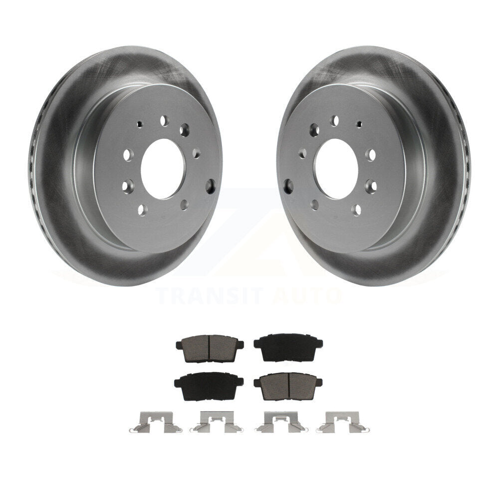 Coated Disc Rotors and Ceramic Brake Pads Kit-KGC-101886 - Kit.bestparts.ca Kit.bestparts.ca