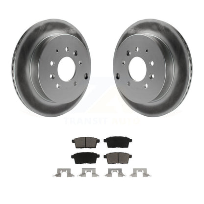 Coated Disc Rotors and Ceramic Brake Pads Kit-KGC-101886 - Kit.bestparts.ca