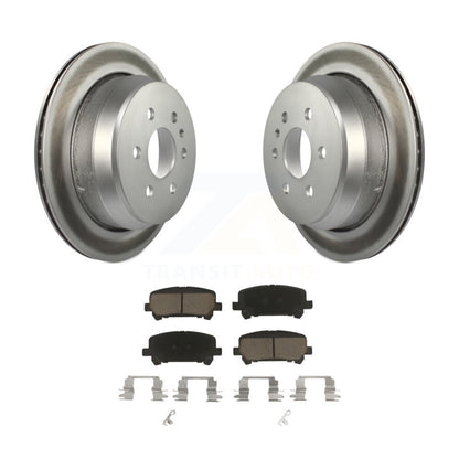 Coated Disc Rotors and Ceramic Brake Pads Kit-KGC-101888 - Kit.bestparts.ca
