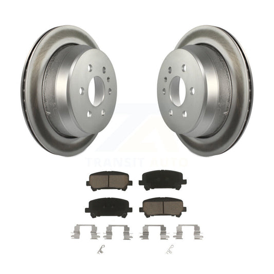 Coated Disc Rotors and Ceramic Brake Pads Kit-KGC-101888 - Kit.bestparts.ca