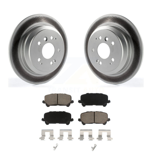 Coated Disc Rotors and Ceramic Brake Pads Kit-KGC-101889 - Kit.bestparts.ca