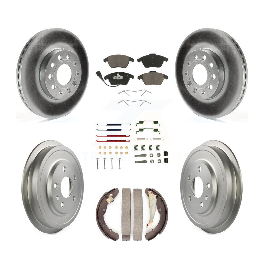 Coated Disc Rotors and Ceramic Brake Pads Kit-KGC-101891 - Kit.bestparts.ca Kit.bestparts.ca