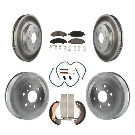 Coated Disc Rotors and Ceramic Brake Pads Kit-KGC-101894 - Kit.bestparts.ca