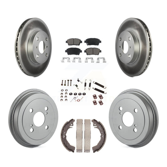Coated Disc Rotors and Ceramic Brake Pads Kit-KGC-101900 - Kit.bestparts.ca