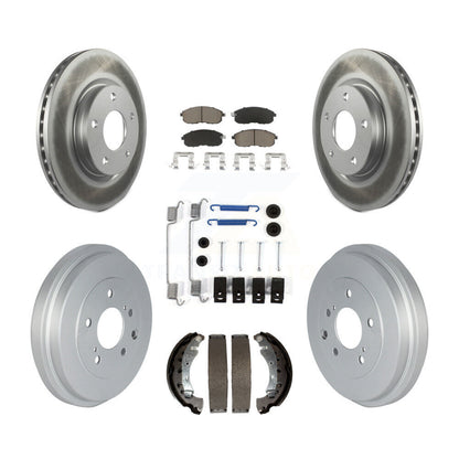 Coated Disc Rotors and Ceramic Brake Pads Kit-KGC-101903 - Kit.bestparts.ca