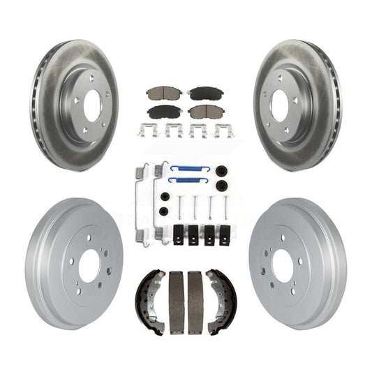 Coated Disc Rotors and Ceramic Brake Pads Kit-KGC-101903 - Kit.bestparts.ca
