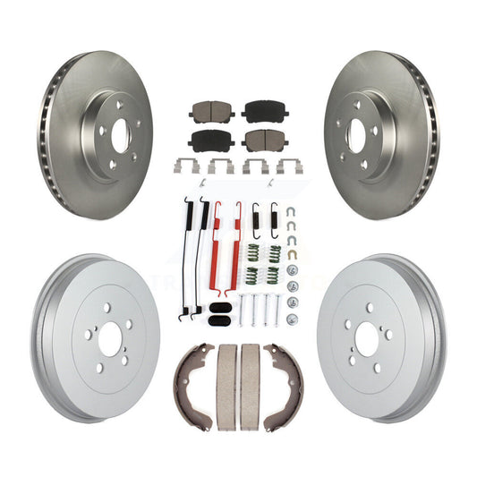 coated disc rotors and ceramic brake pads-kgc-101906 - Kit.bestparts.ca