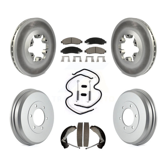 coated disc rotors and ceramic brake pads-kgc-101933 - Kit.bestparts.ca