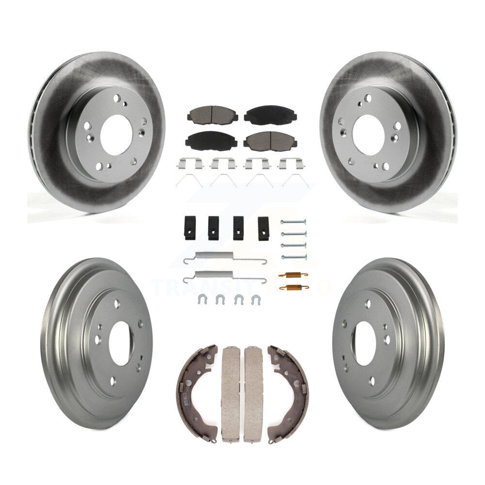 Coated Disc Rotors and Ceramic Brake Pads Kit-KGC-101937 - Kit.bestparts.ca Kit.bestparts.ca