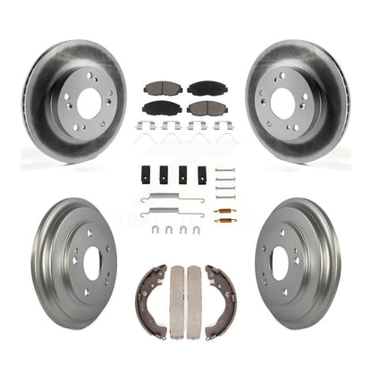 Coated Disc Rotors and Ceramic Brake Pads Kit-KGC-101937 - Kit.bestparts.ca