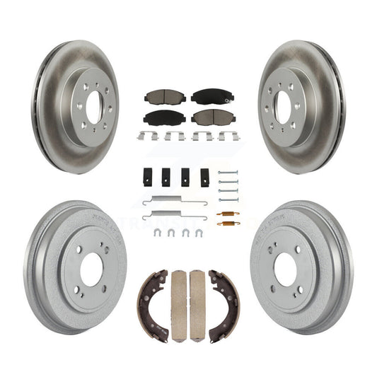 Coated Disc Rotors and Ceramic Brake Pads Kit-KGC-101940 - Kit.bestparts.ca