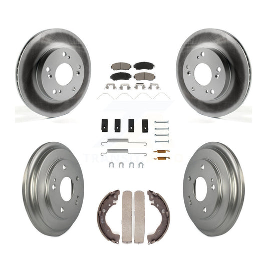 Coated Disc Rotors and Ceramic Brake Pads Kit-KGC-101941 - Kit.bestparts.ca