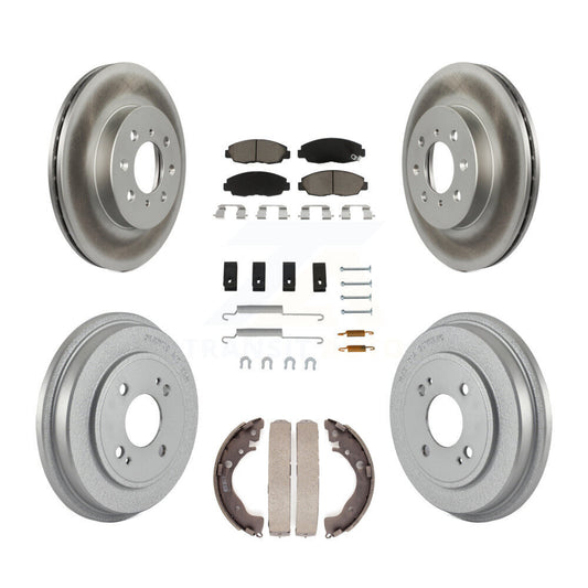Coated Disc Rotors and Ceramic Brake Pads Kit-KGC-101943 - Kit.bestparts.ca