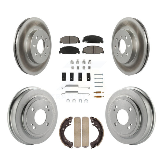 Coated Disc Rotors and Ceramic Brake Pads Kit-KGC-101944 - Kit.bestparts.ca