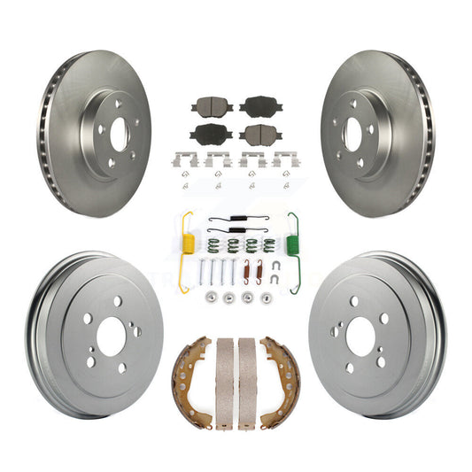 Coated Disc Rotors and Ceramic Brake Pads Kit-KGC-101945 - Kit.bestparts.ca