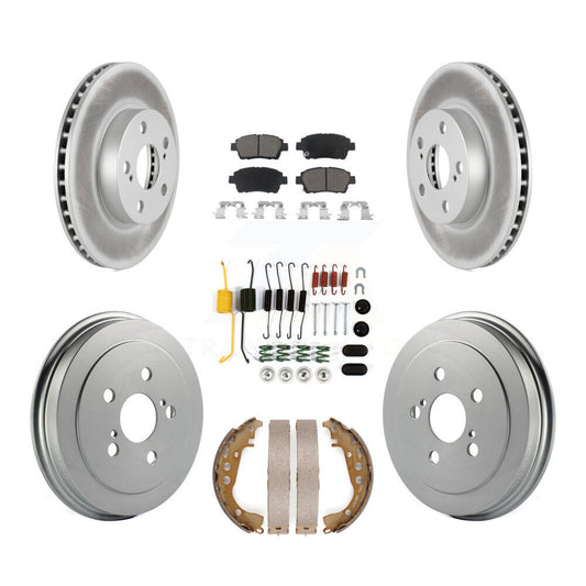 coated disc rotors and ceramic brake pads-kgc-101946 - Kit.bestparts.ca