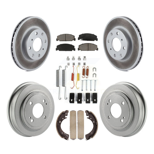 Coated Disc Rotors and Ceramic Brake Pads Kit-KGC-101949 - Kit.bestparts.ca