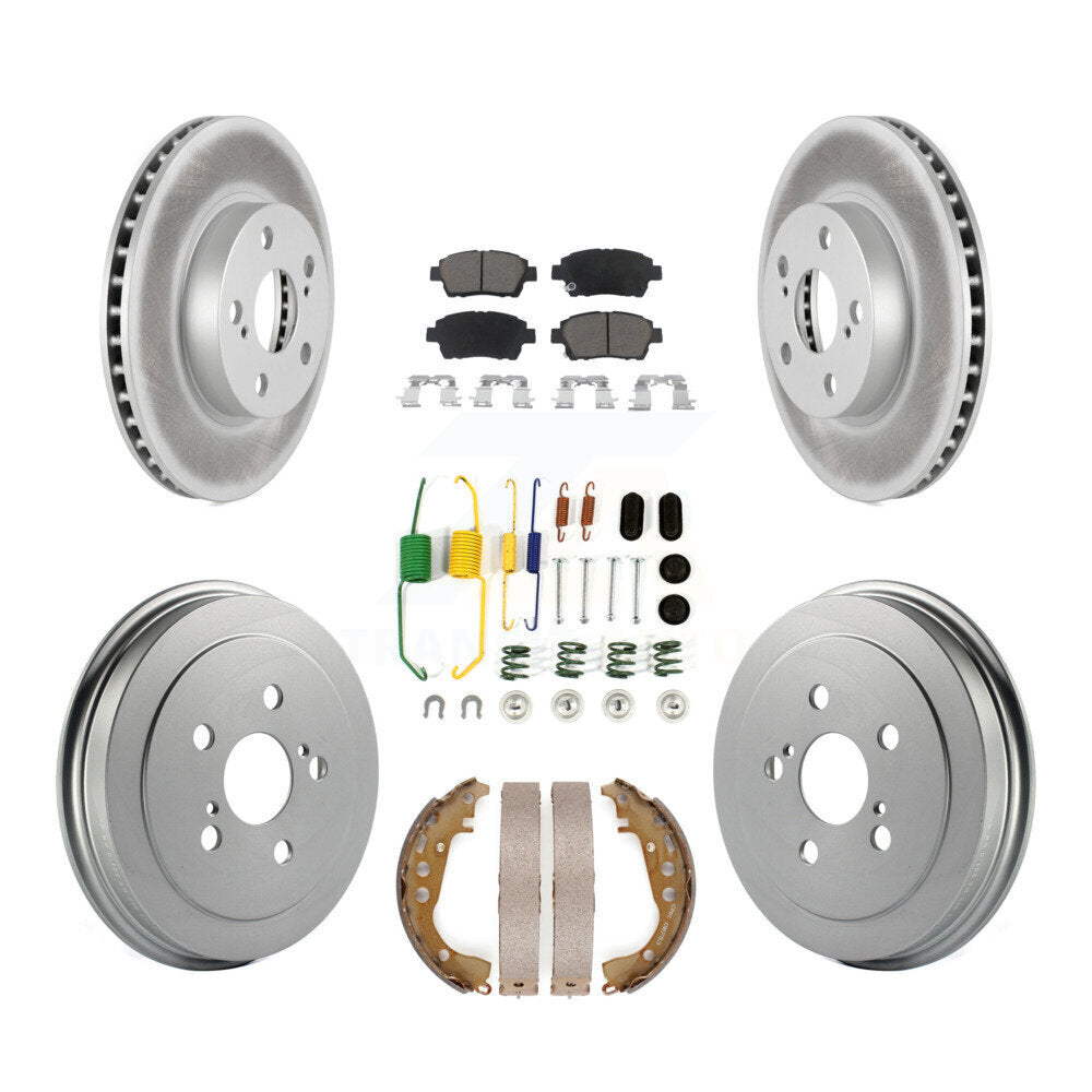 coated disc rotors and ceramic brake pads-kgc-101951 - Kit.bestparts.ca
