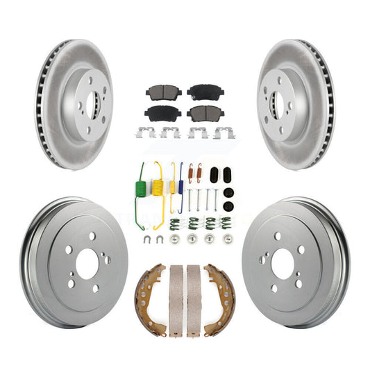 coated disc rotors and ceramic brake pads-kgc-101951 - Kit.bestparts.ca