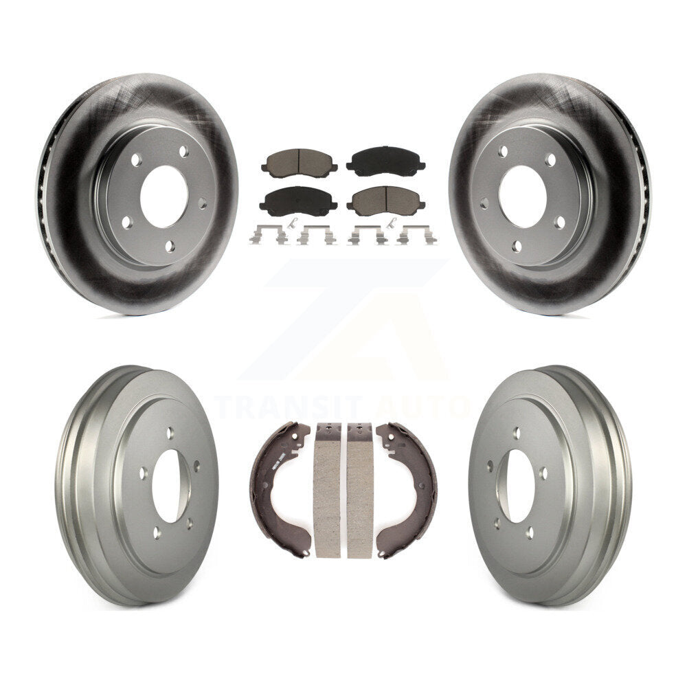 Coated Disc Rotors and Ceramic Brake Pads Kit-KGC-101967 - Kit.bestparts.ca Kit.bestparts.ca