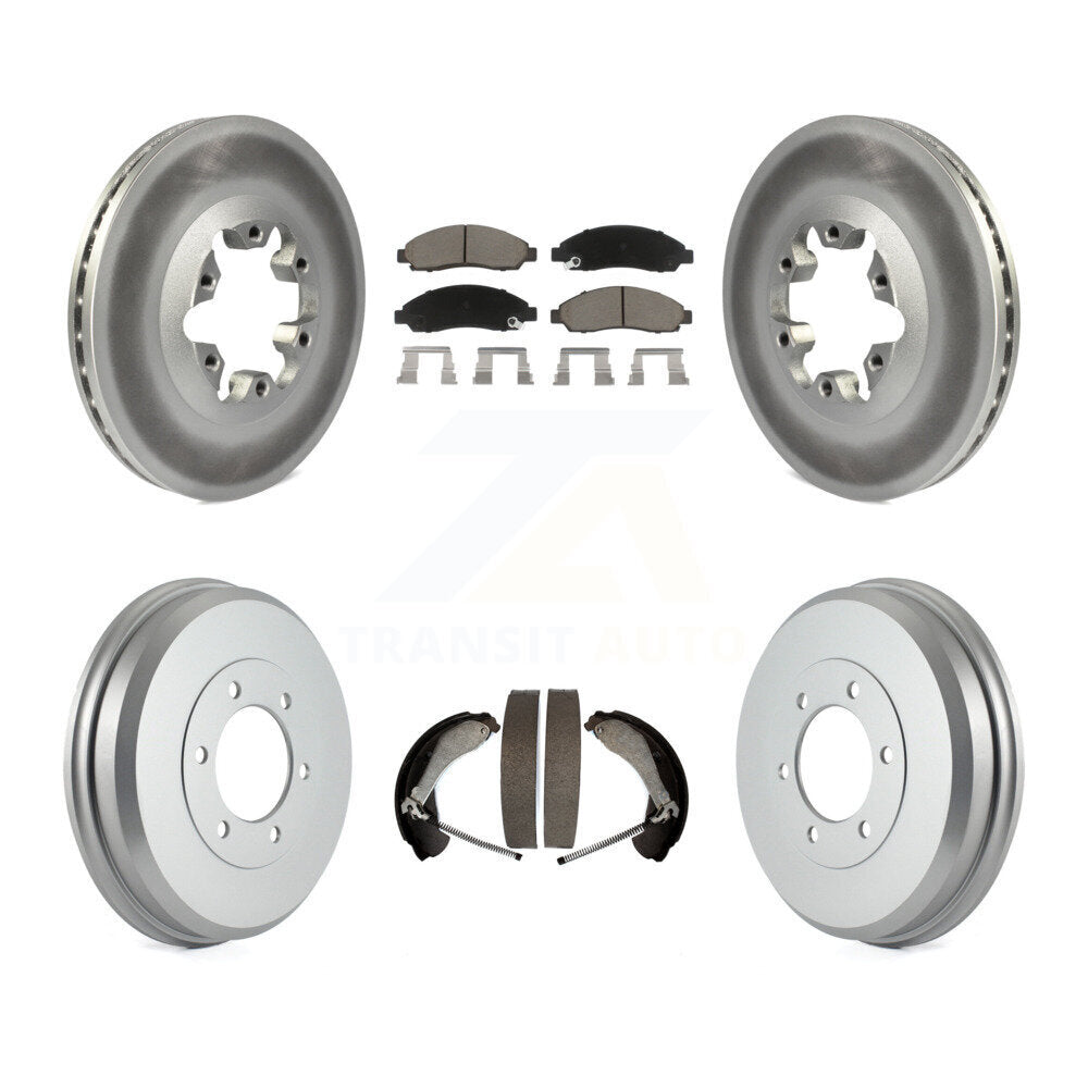 coated disc rotors and ceramic brake pads-kgc-101968 - Kit.bestparts.ca