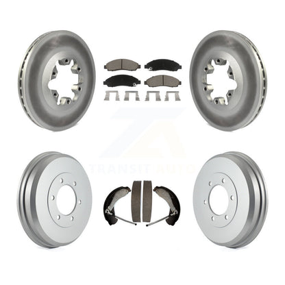 coated disc rotors and ceramic brake pads-kgc-101968 - Kit.bestparts.ca