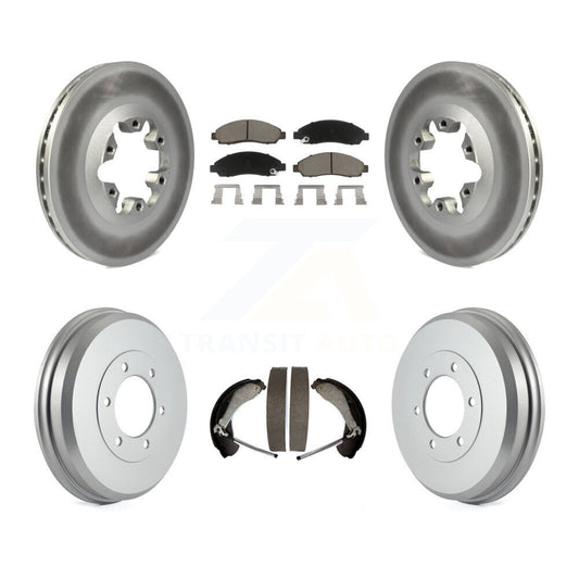coated disc rotors and ceramic brake pads-kgc-101968 - Kit.bestparts.ca