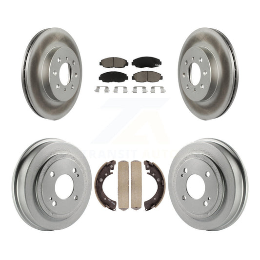 Coated Disc Rotors and Ceramic Brake Pads Kit-KGC-101970 - Kit.bestparts.ca