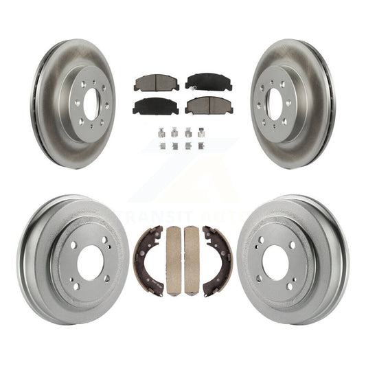 Coated Disc Rotors and Ceramic Brake Pads Kit-KGC-101971 - Kit.bestparts.ca