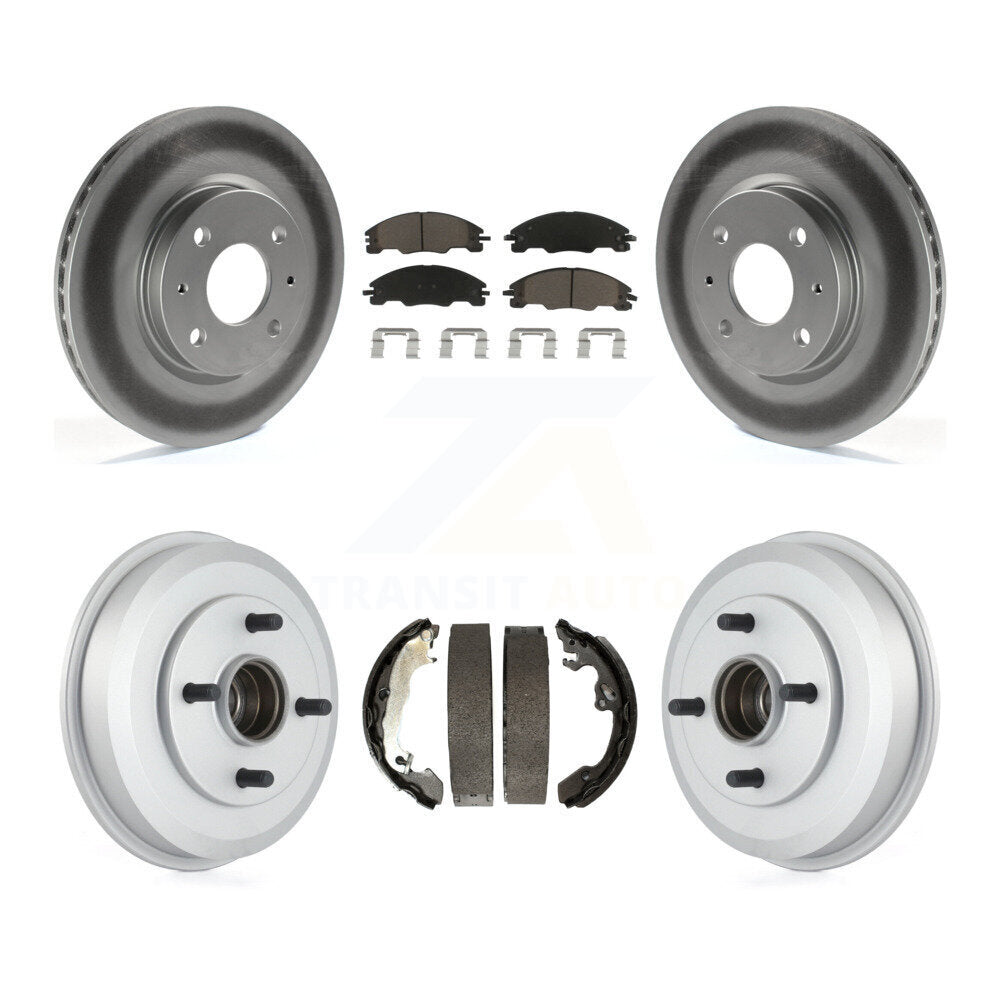 Coated Disc Rotors and Ceramic Brake Pads Kit-KGC-101972 - Kit.bestparts.ca Kit.bestparts.ca