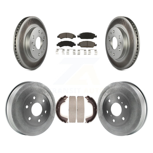 Coated Disc Rotors and Ceramic Brake Pads Kit-KGC-101977 - Kit.bestparts.ca