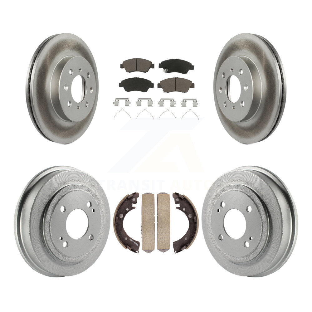 Coated Disc Rotors and Ceramic Brake Pads Kit-KGC-101978 - Kit.bestparts.ca Kit.bestparts.ca