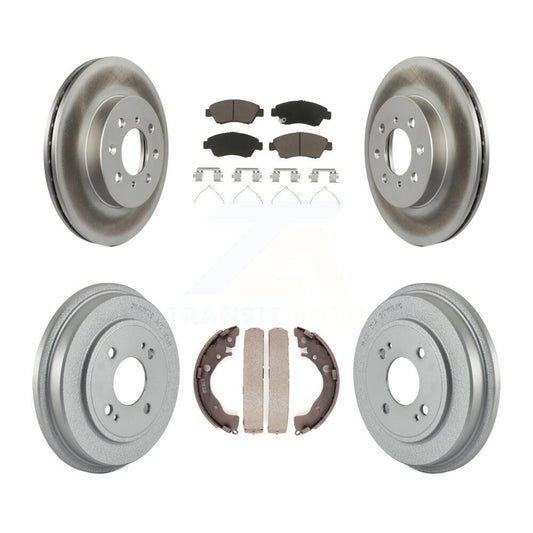 Coated Disc Rotors and Ceramic Brake Pads Kit-KGC-101979 - Kit.bestparts.ca