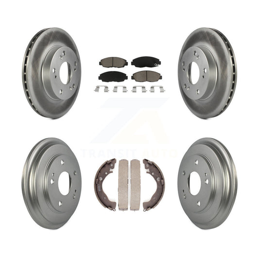 Coated Disc Rotors and Ceramic Brake Pads Kit-KGC-101983 - Kit.bestparts.ca