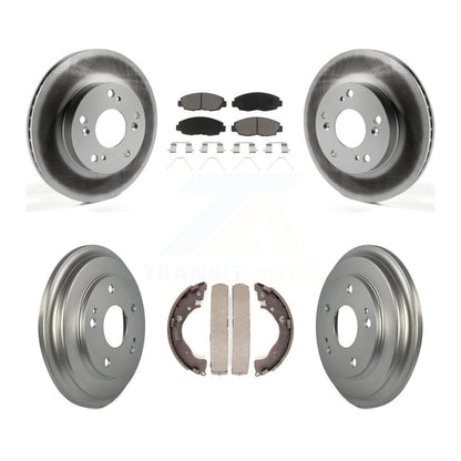 Coated Disc Rotors and Ceramic Brake Pads Kit-KGC-101984 - Kit.bestparts.ca