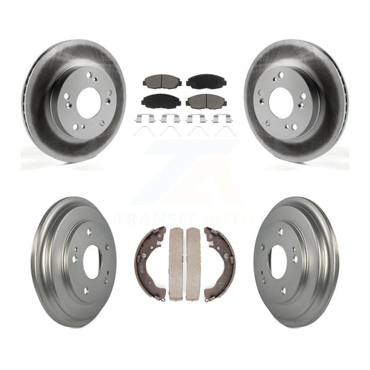 Coated Disc Rotors and Ceramic Brake Pads Kit-KGC-101984 - Kit.bestparts.ca