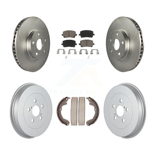 coated disc rotors and ceramic brake pads-kgc-101988 - Kit.bestparts.ca