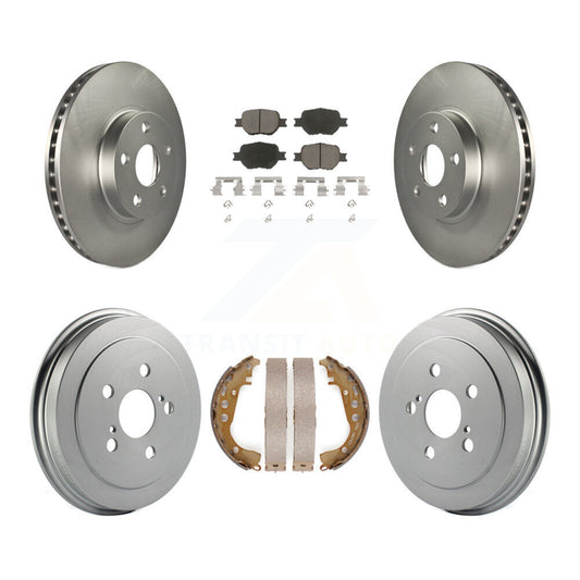 Coated Disc Rotors and Ceramic Brake Pads Kit-KGC-101989 - Kit.bestparts.ca