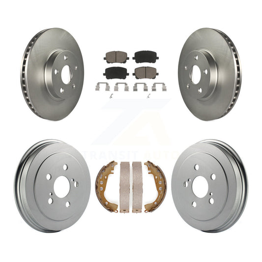 Coated Disc Rotors and Ceramic Brake Pads Kit-KGC-101990 - Kit.bestparts.ca