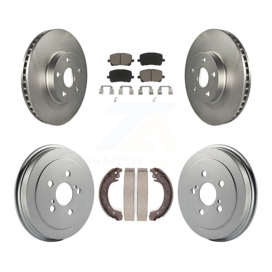 Coated Disc Rotors and Ceramic Brake Pads Kit-KGC-101991 - Kit.bestparts.ca
