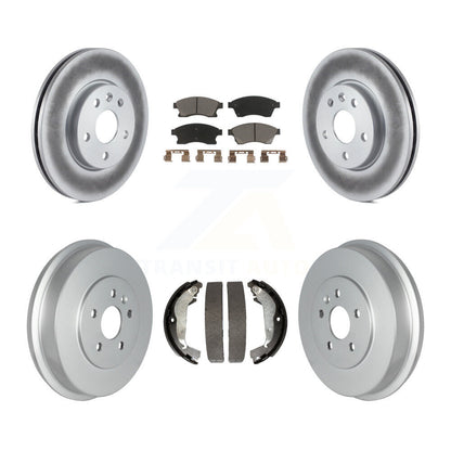 Coated Disc Rotors and Ceramic Brake Pads Kit-KGC-101992 - Kit.bestparts.ca