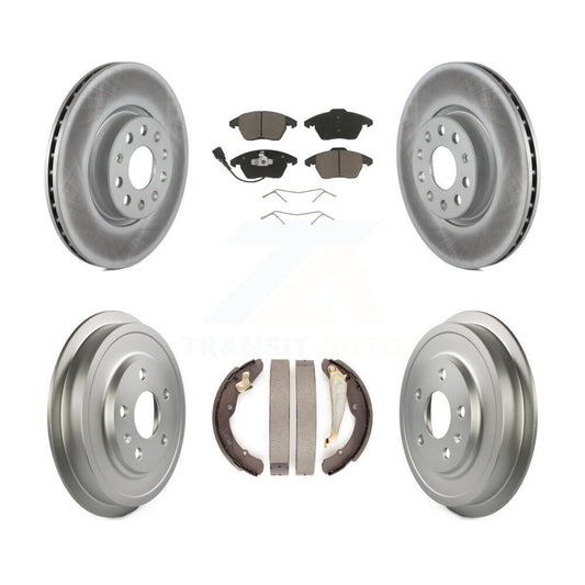 Coated Disc Rotors and Ceramic Brake Pads Kit-KGC-101994 - Kit.bestparts.ca