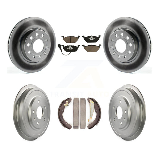 Coated Disc Rotors and Ceramic Brake Pads Kit-KGC-101995 - Kit.bestparts.ca