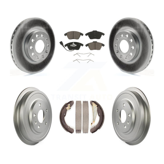 Coated Disc Rotors and Ceramic Brake Pads Kit-KGC-101996 - Kit.bestparts.ca