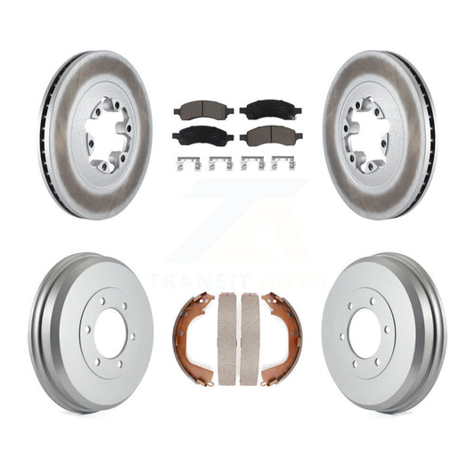 Coated Disc Rotors and Ceramic Brake Pads Kit-KGC-101997 - Kit.bestparts.ca