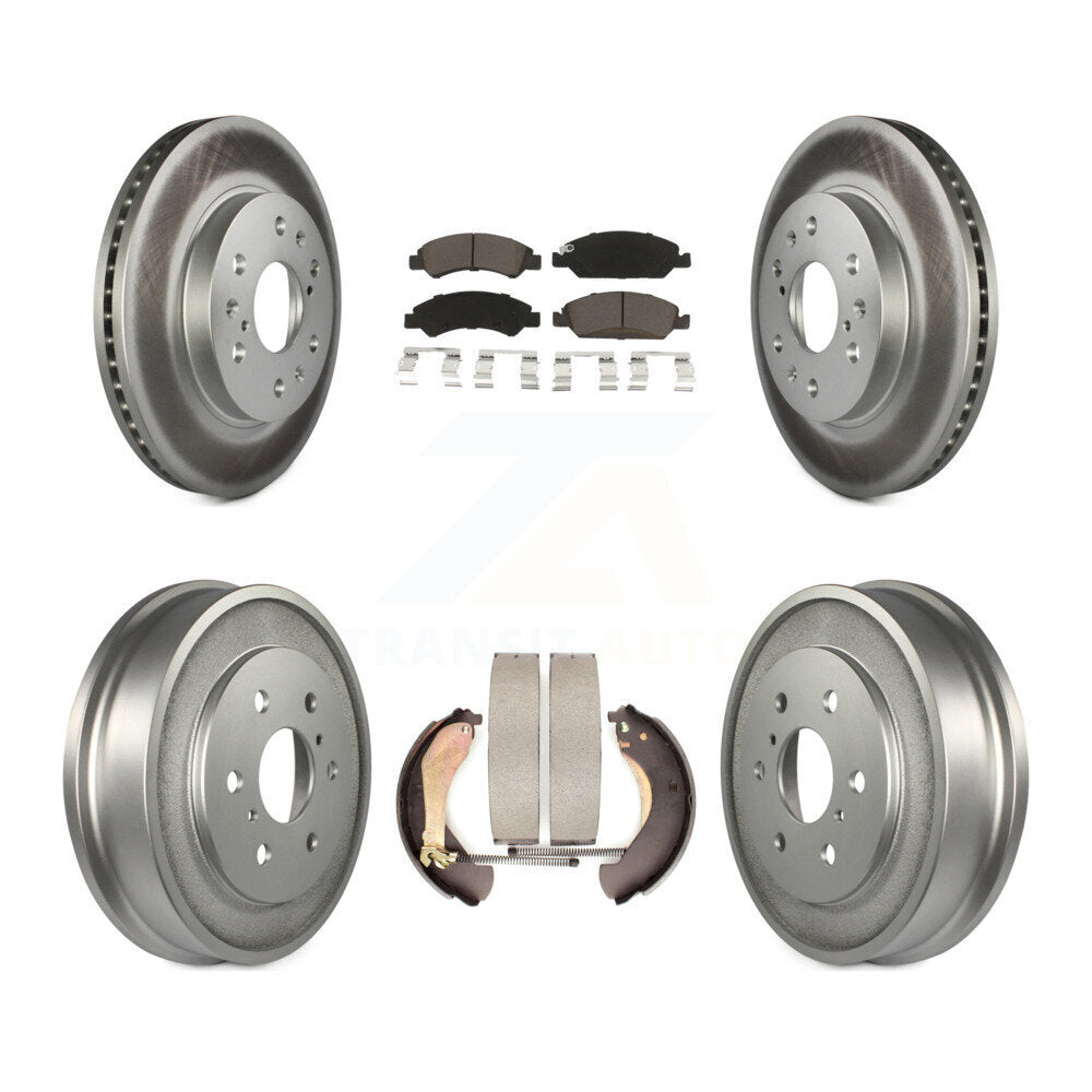 Coated Disc Rotors and Ceramic Brake Pads Kit-KGC-101999 - Kit.bestparts.ca Kit.bestparts.ca