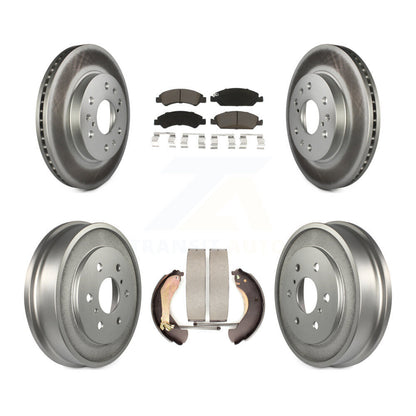 Coated Disc Rotors and Ceramic Brake Pads Kit-KGC-101999 - Kit.bestparts.ca