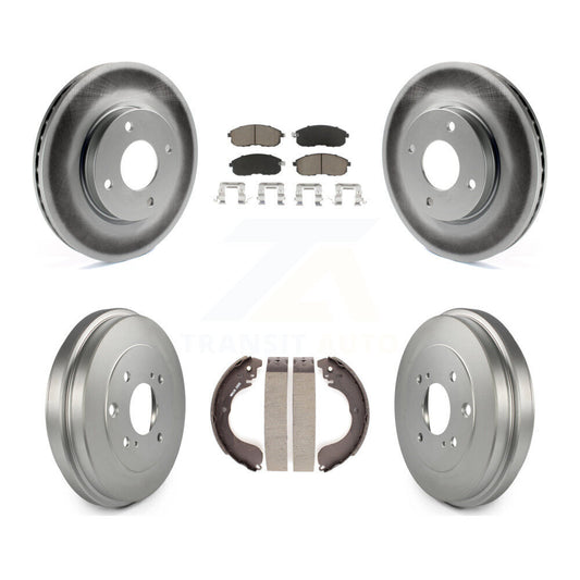 Coated Disc Rotors and Ceramic Brake Pads Kit-KGC-102000 - Kit.bestparts.ca